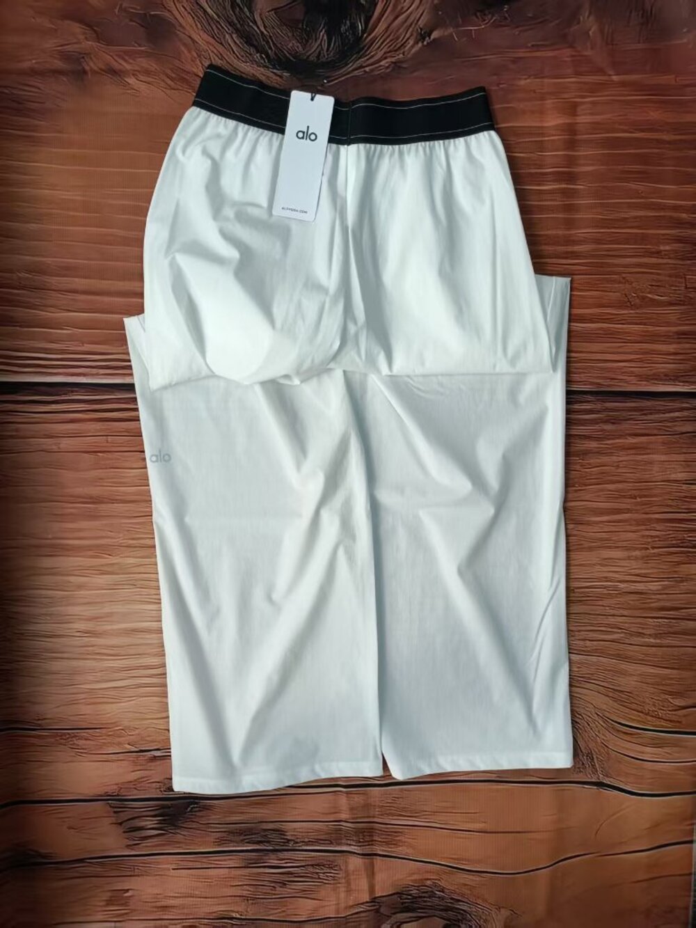✦Alo Yoga Suit Up Trouser White Regular Size ✦Loose Fit Pants - Picture 6 of 10